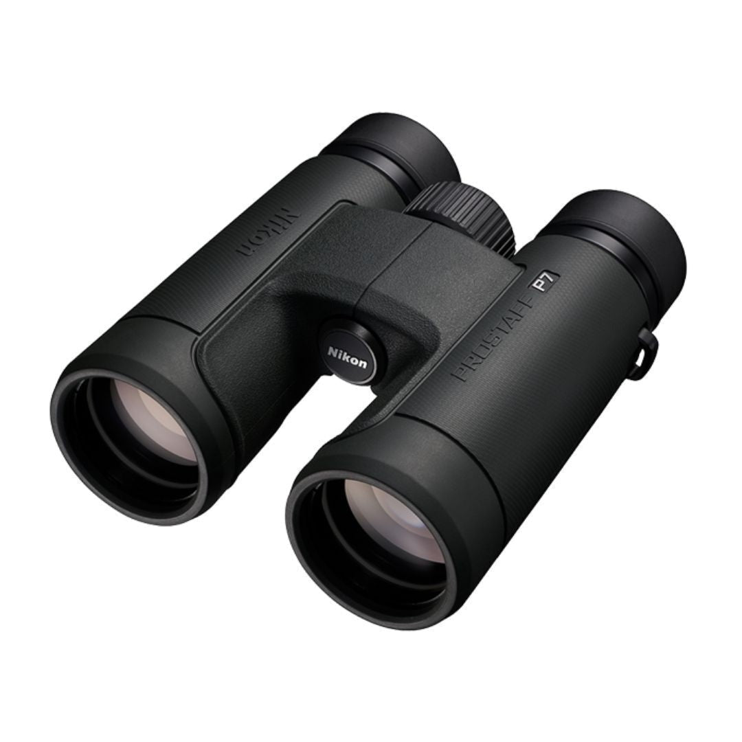 Nikon PROSTAFF P7 10x42 Waterproof Binoculars, Locking Diopter (Black) (Certified Refurbished)