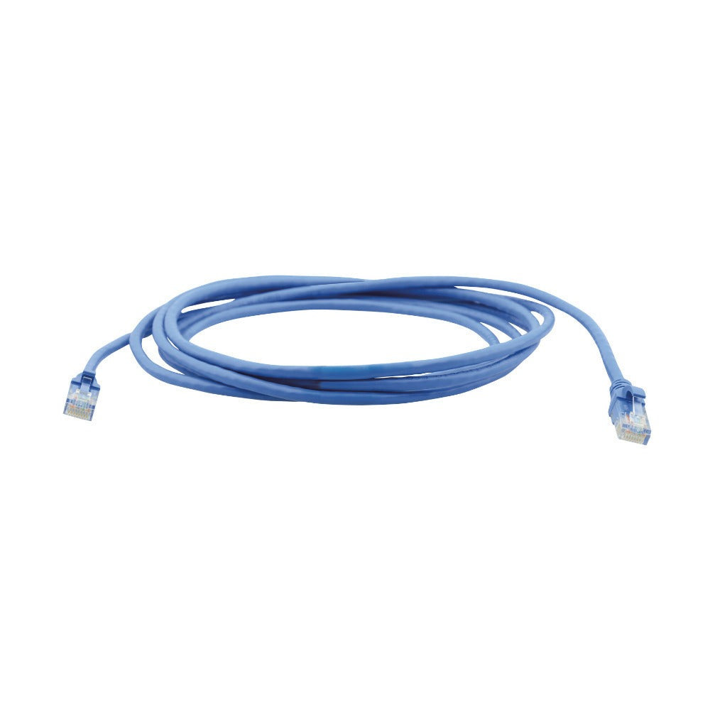 Kramer CAT6A S/FTP 500MHz 4x2x26AWG Patch Cord Low Smoke and Halogen Free (Blue, 3.3-Ft/1.0m)