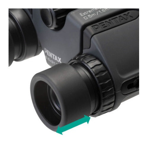Pentax Papilio II 8.5x21 Porro Prism Binoculars with Harness and Lens Pen