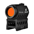 Cyelee T10 X PRO IPX7-rated Picatinny Red Dot Sight with Multi-Reticle System and Riser Mount