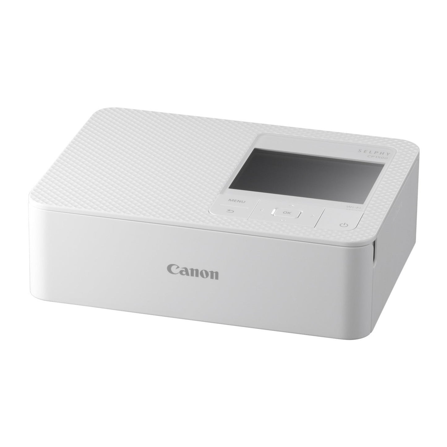 Canon Selphy CP1500 Wireless Compact Photo Printer (White) Bundle