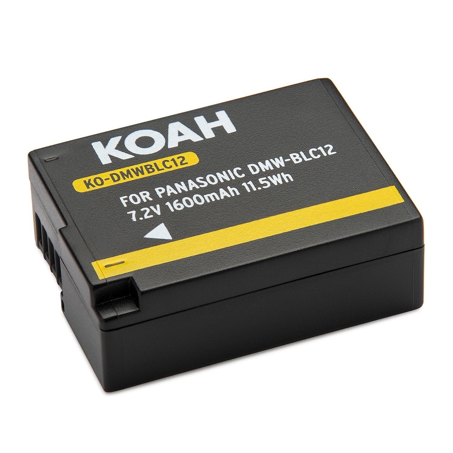 Koah PRO Panasonic DMW-BLC12 Rechargeable Replacement 1400mAh Li-Ion Battery