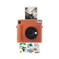 Fujifilm Instax Square SQ1 Instant Camera (Terracotta Orange) Film Bundle