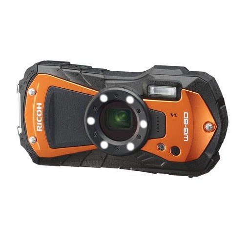 Ricoh WG-80 Digital Camera (Orange)