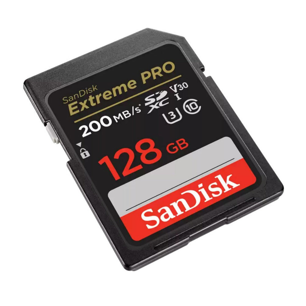 SanDisk 128GB Extreme PRO UHS-I SDXC Memory Card (200 MB/s)