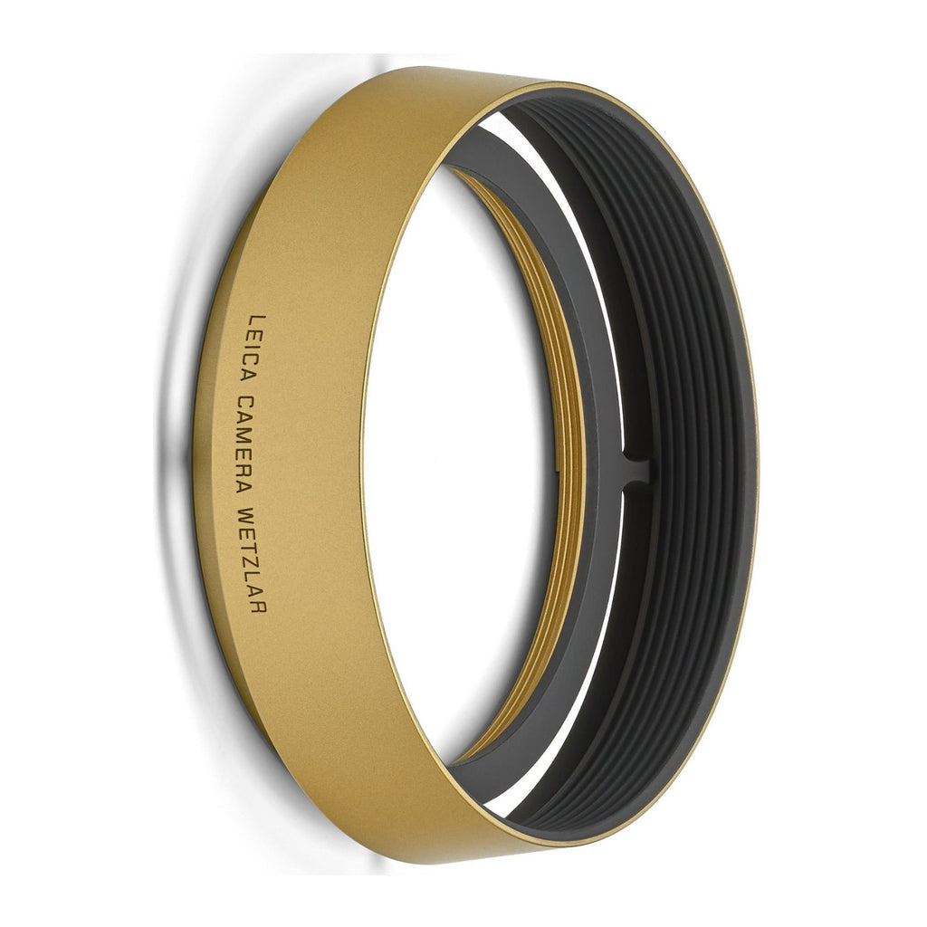 Leica Retro Look Round Brass Made Flexible Lens Hood (Blasted Finish)