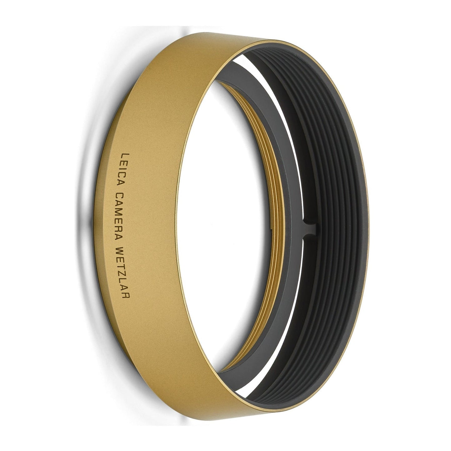 Leica Retro Look Round Brass Made Flexible Lens Hood (Blasted Finish)