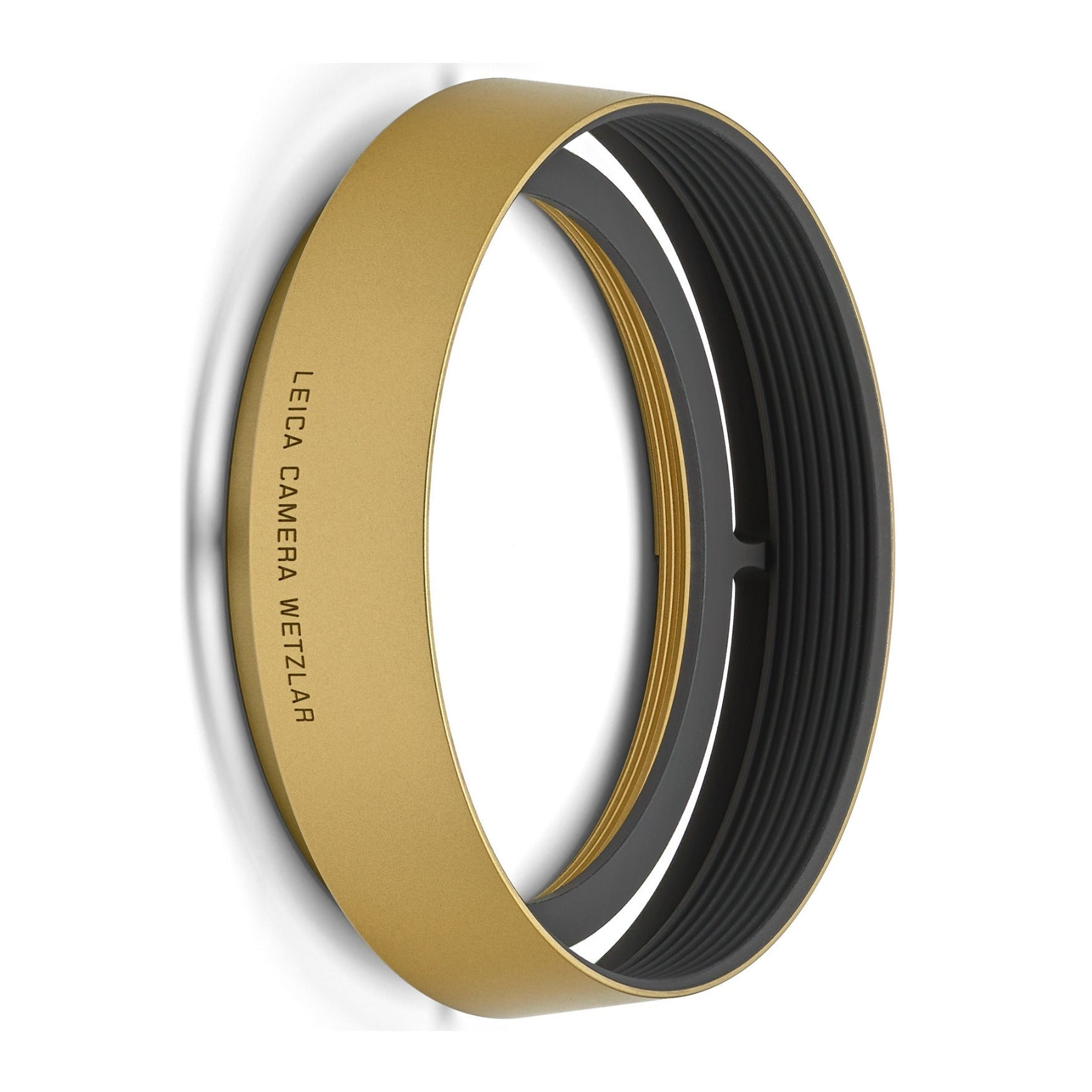 Leica Retro Look Round Brass Made Flexible Lens Hood (Blasted Finish)