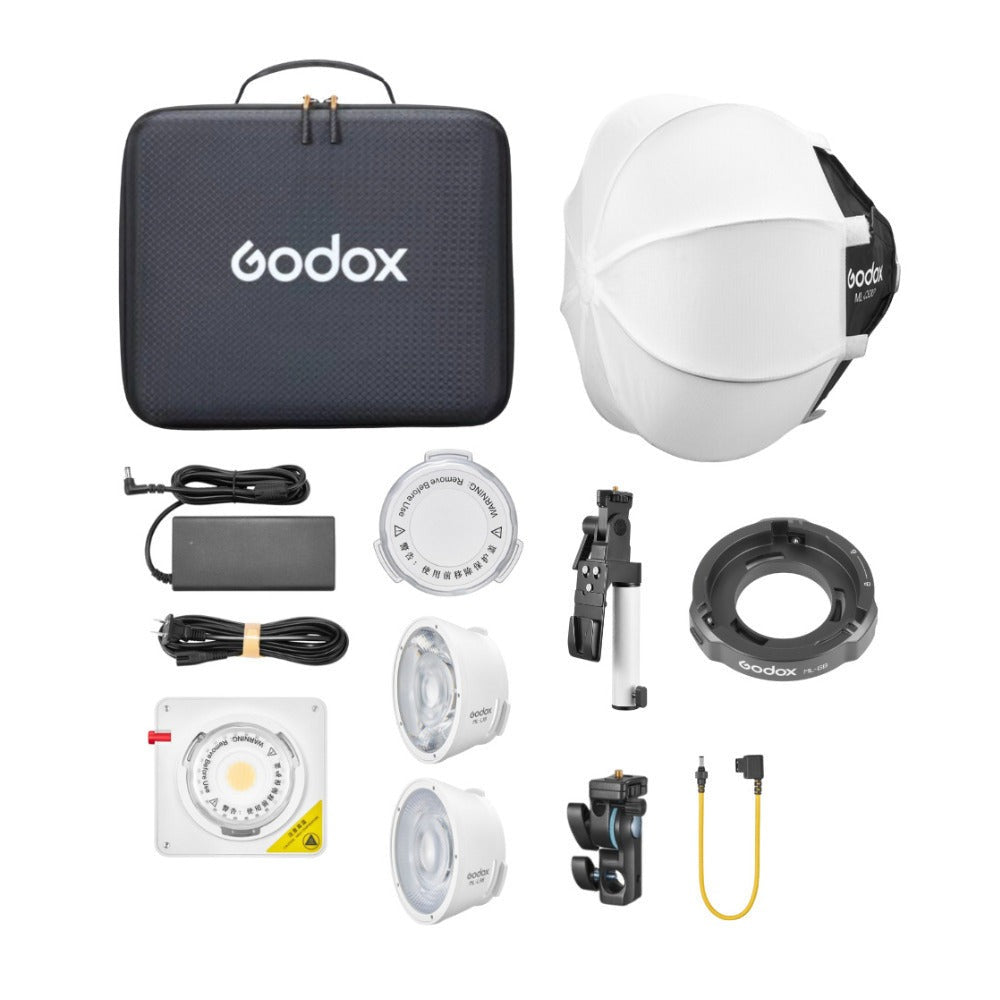 Godox ML100Bi Bi-Color LED Video Light Kit 2 Bundle