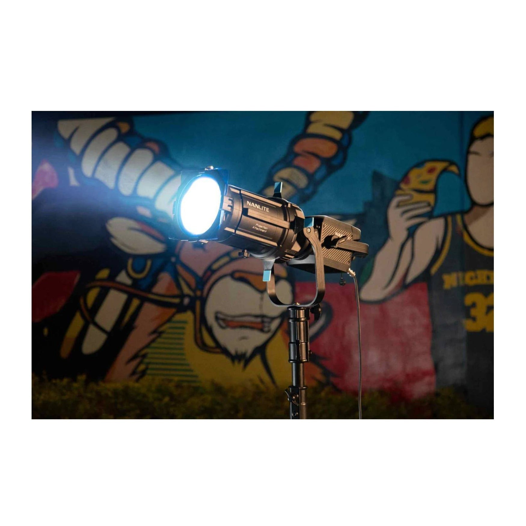 Nanlite Projection Attachment Bundle with 19 and 36 Degree Lenses