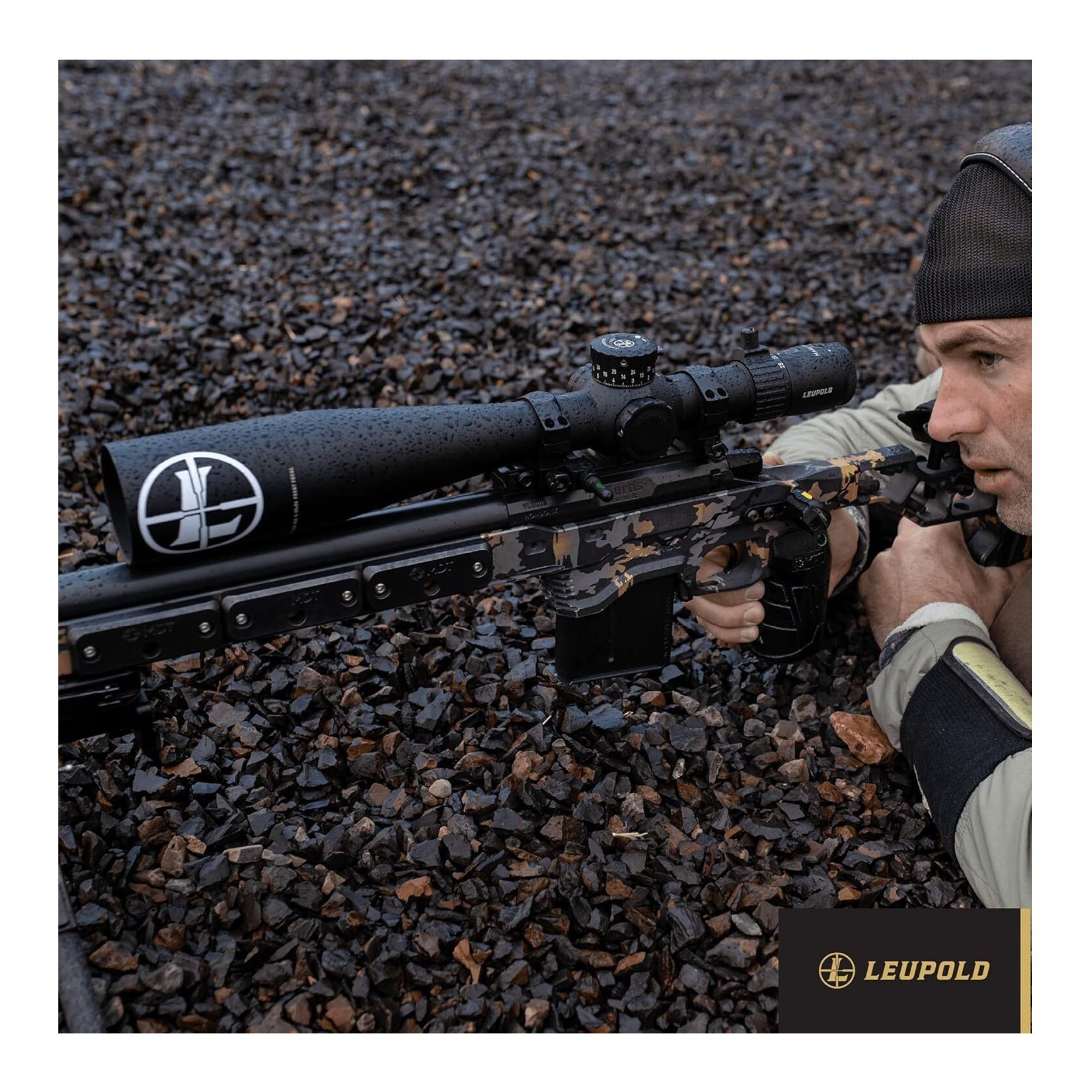 Leupold Mark 5HD 5-25x56mm Side Focus Riflescope (Matte Black)