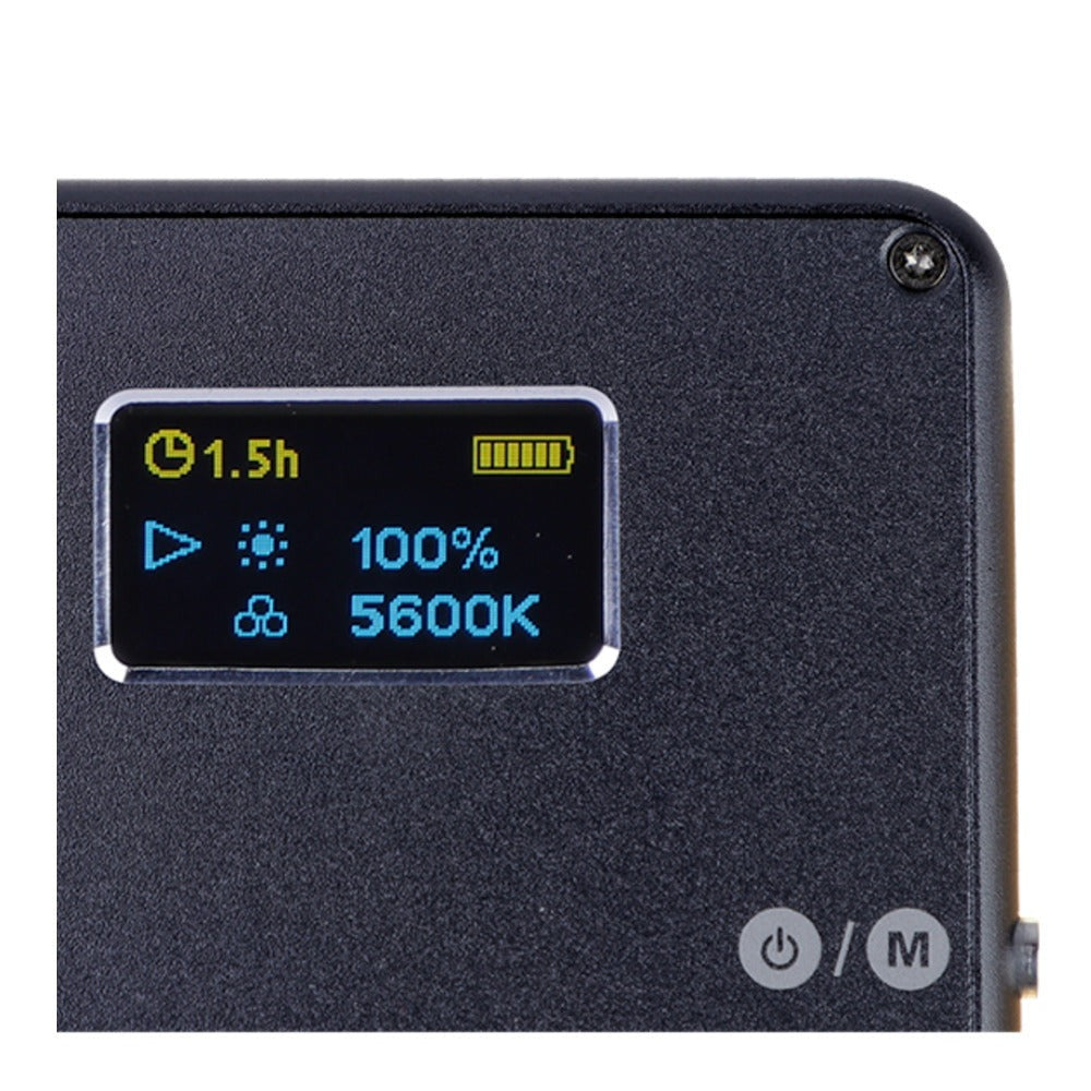 Phottix M180 Bi-Color LED Panel and USB Power Bank (Gray)