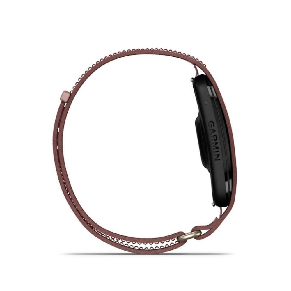 Garmin CIRQA Smart Band Screenless Health and Fitness Tracker (Mauve, L-XL)