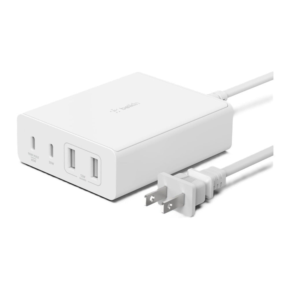 Belkin BoostCharge Pro 4 Port GaN Charger 108W USB-C (White)