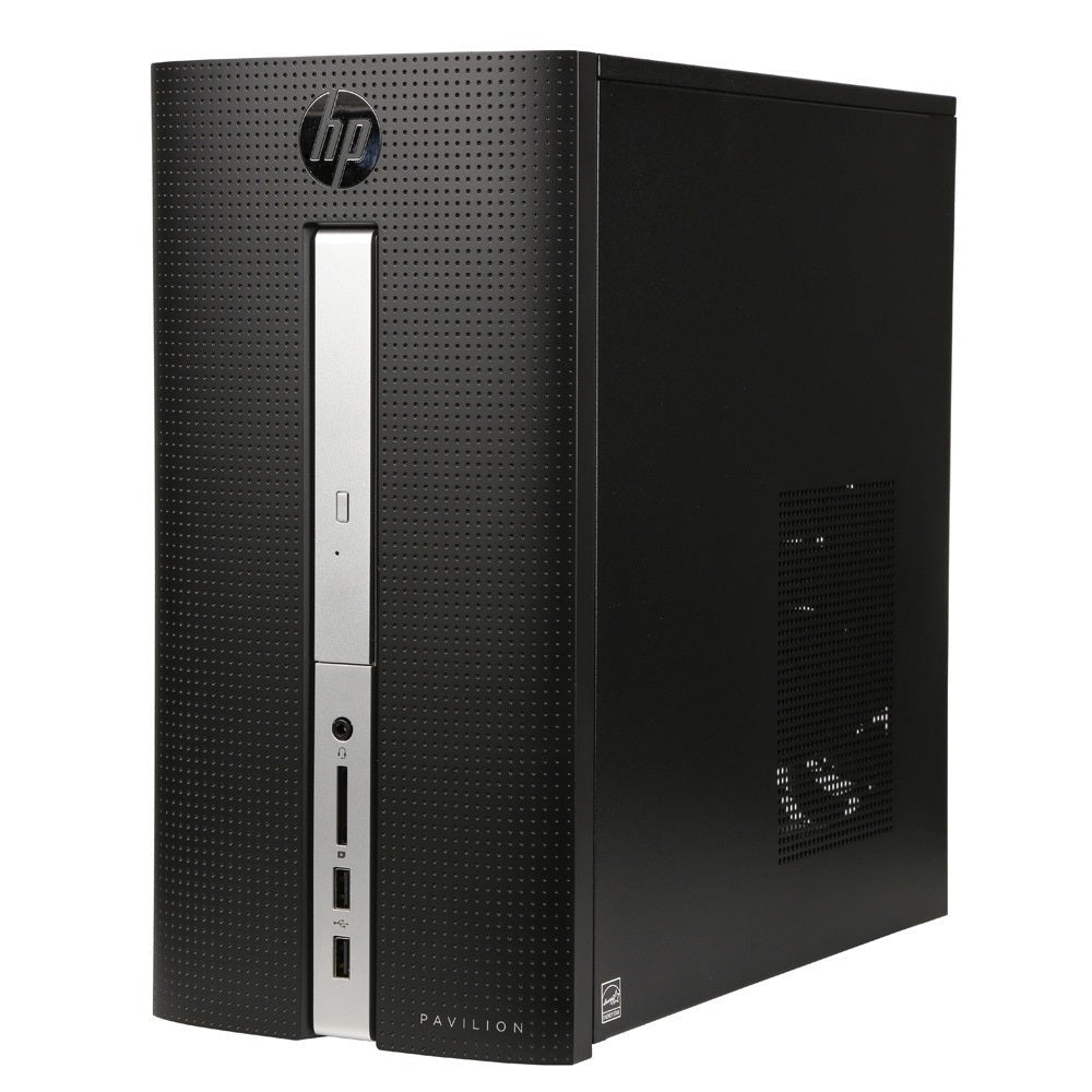 HP Pavilion 570-p056 Desktop PC, Intel Core i7-7700, 12GB RAM, 1TB HDD (Certified Refurbished)