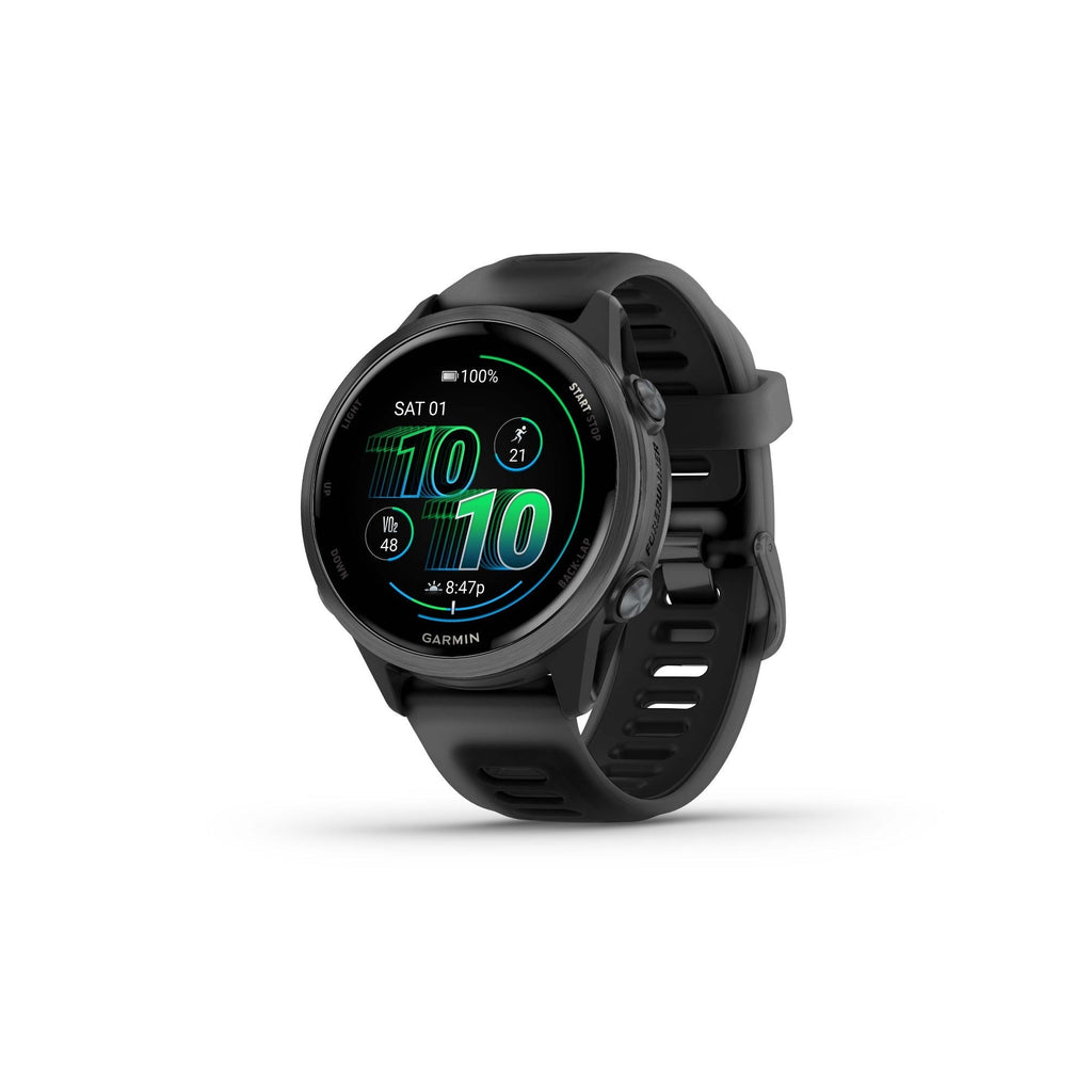 Garmin Forerunner 570 - 42mm Slate Gray with Translucent Black/Black Band