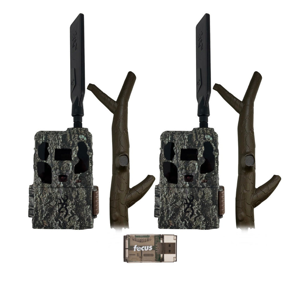 Browning Trail Camera Defender 46MP HD AI Wireless Pro Scout Max Bundle
