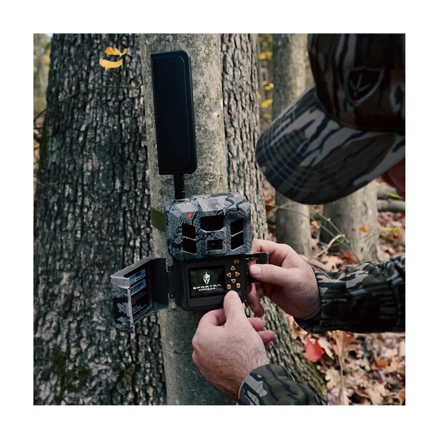 Spartan GoLive3 4G/LTE Multi-carrier Trail Camera (Areus Camo) 4-Pack Bundle