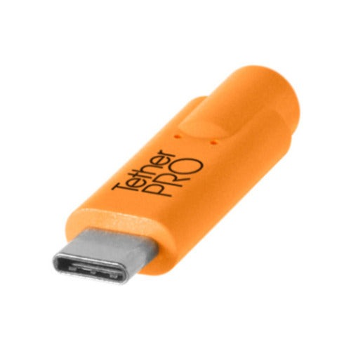 Tether Tools TetherPro USB Type-C Male to USB Type-C Male Cable (10-Ft, Orange)