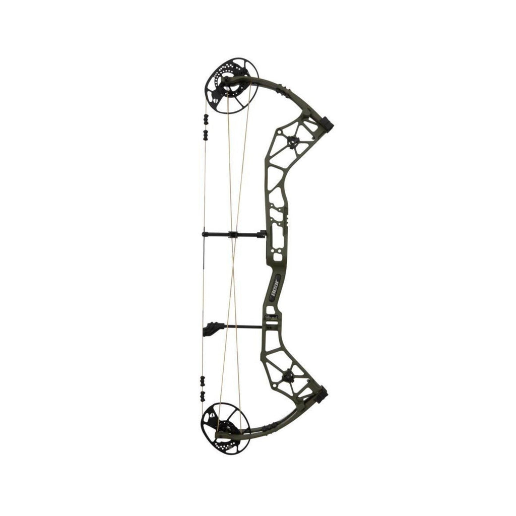 Alaskan XT 335 FPS Compound Bow with 55-70 lb Draw Weight (Right Hand, Olive)