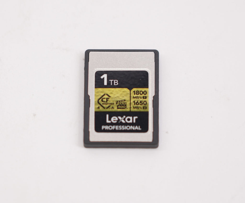 Lexar 1TB Professional GOLD CFexpress 4.0 Type A Memory Card (Used)