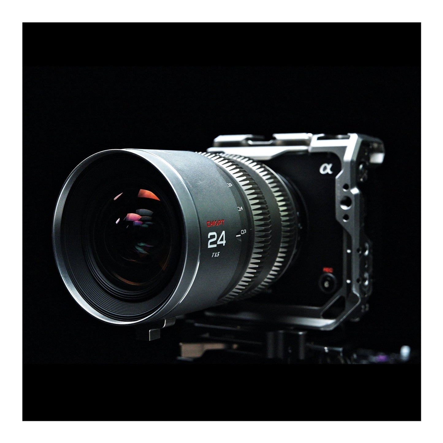 CHIOPT AURA 24mm T1.5 Cinema Lens (Leica L) Full-Frame Wide-Angle Prime with Superfast Aperture