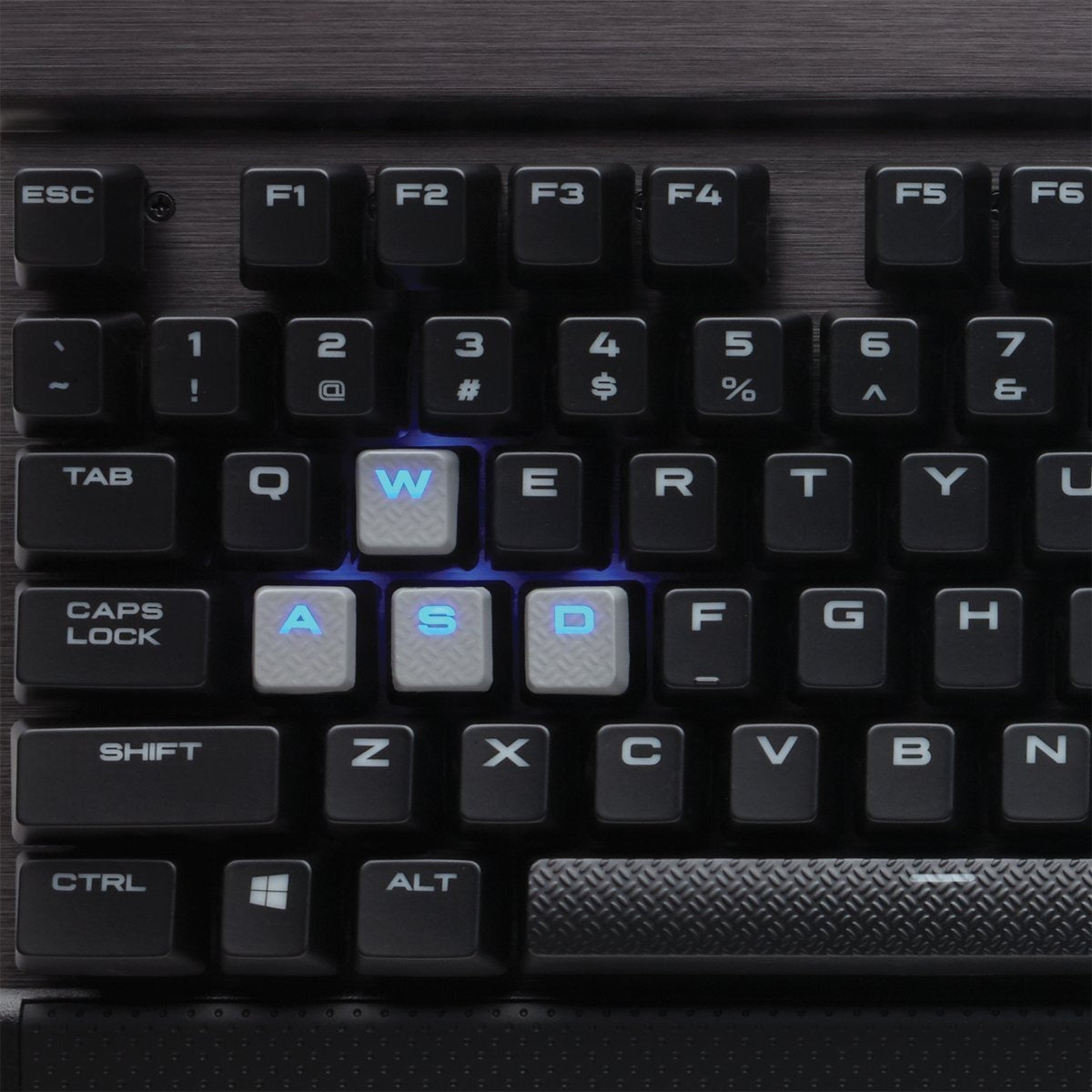 Corsair K70 LUX Mechanical Keyboard, Cherry MX Red (Blue LED) (Certified Refurbished)