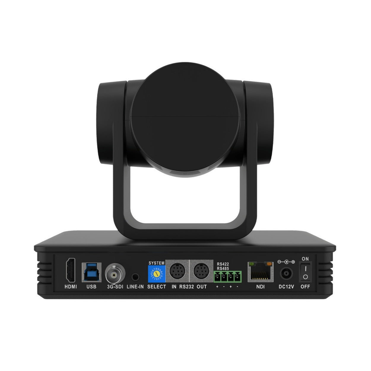 BZBGear Universal NDI/HDMI/SDI/USB Live Streaming PTZ Camera with 30x Zoom (Black)