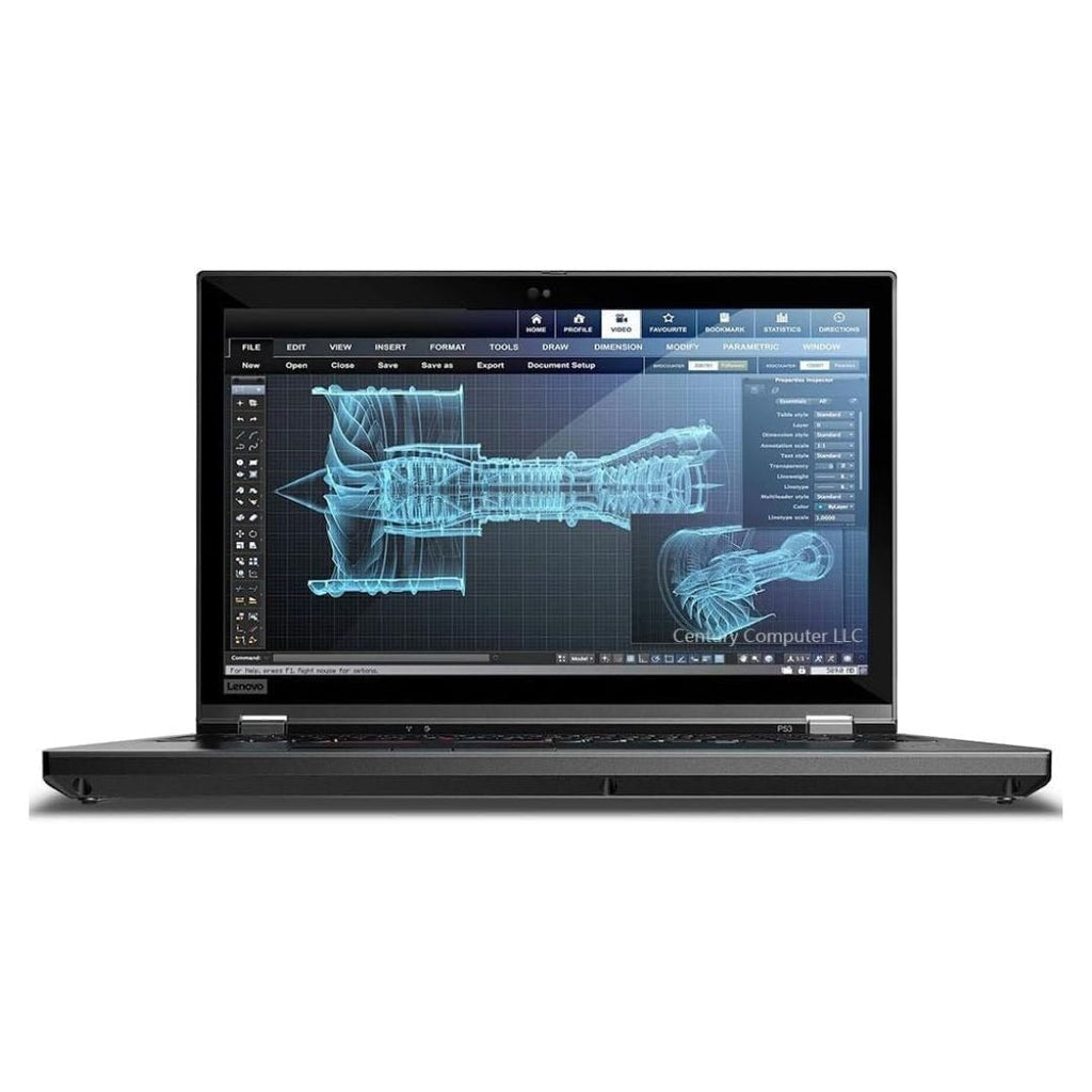 Lenovo ThinkPad P53 15.6" FHD Workstation Laptop, Intel Core i7-9750H, 32GB RAM, 512GB SSD, Windows 11 Pro (Certified Refurbished)