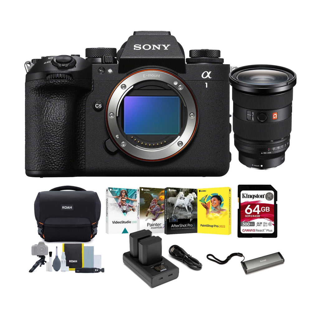 Sony Alpha 1 Mark II Mirrorless Camera with FE 24-70mm f/2.8 GM II Lens Bundle
