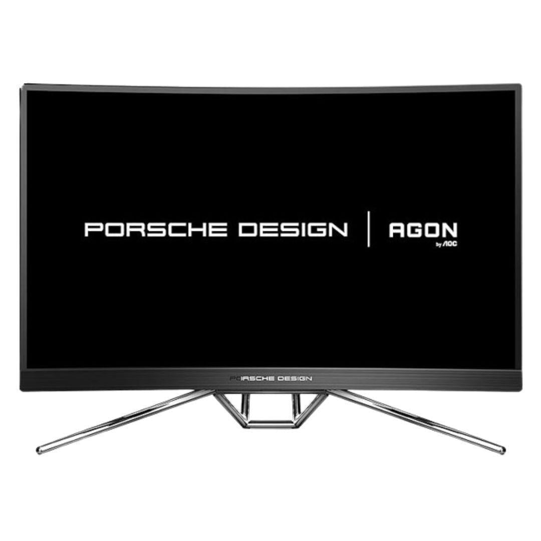 AOC International Porsche Design Agon PD27 27-Inch Gaming Monitor with 1000R Curved Design (Black)