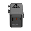 ReelCharge -Veratek 100W Global Travel Charger (Gray)