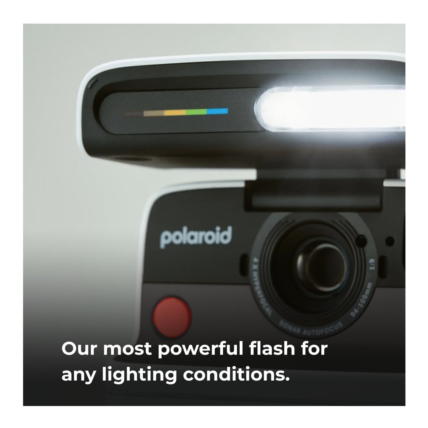 Polaroid Flip Instant Camera (Black) with Color Film and Film Kit