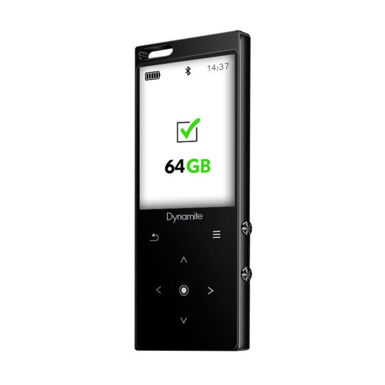 Samvix Dynamite 128GB Kosher MP3 Player with Bluetooth, Voice Recorder (Black)