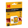 Kodak 128GB Class 10 UHS-I U1 MicroSDXC Card with Adapter 10x Write Speed