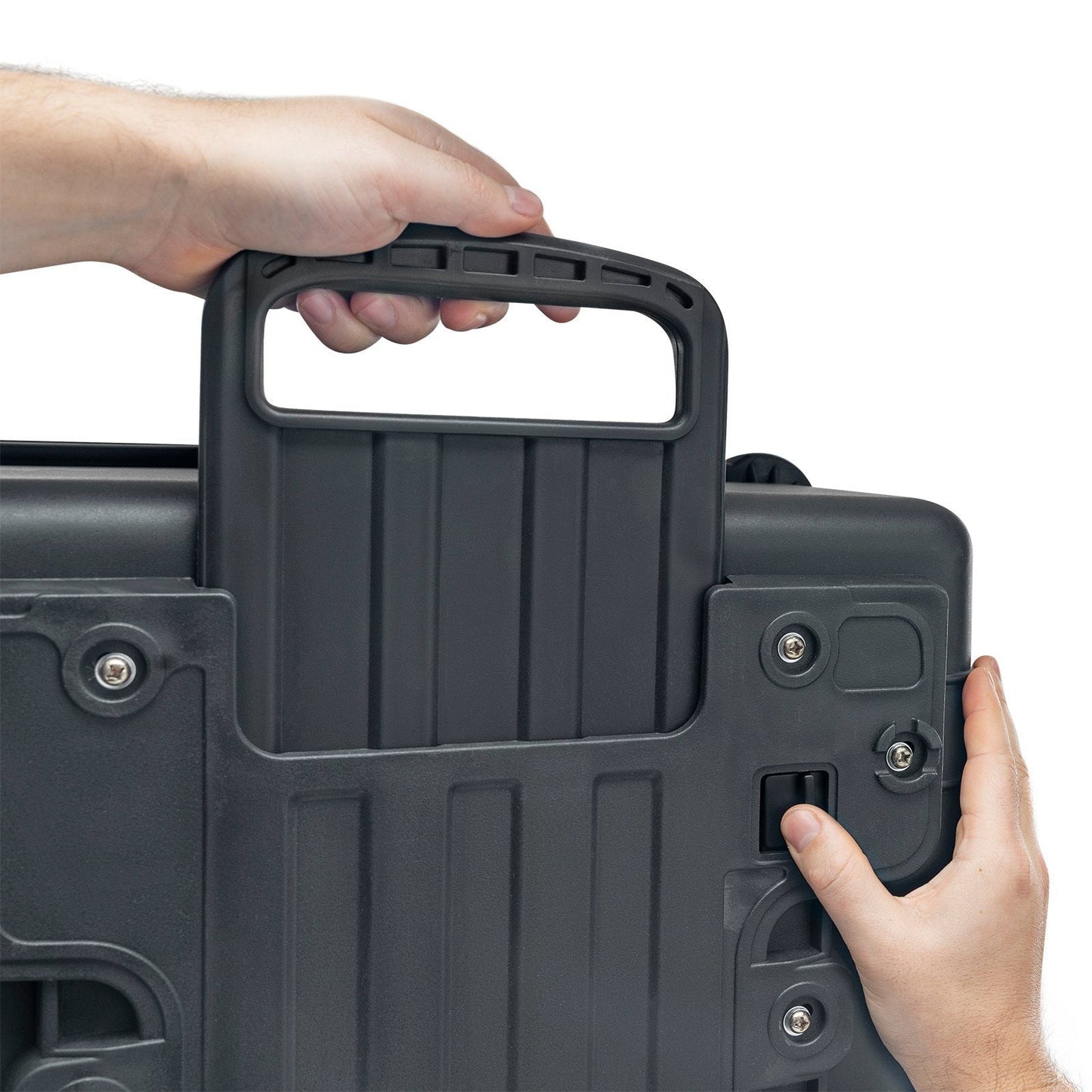 Koah Weatherproof Wheeled Hard Case with Customizable Foam (25 x 20 x 12 Inch, 2-Pack)