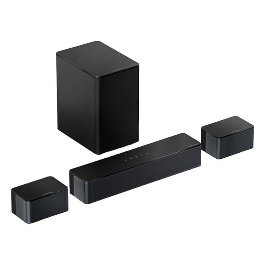 Ultimea Poseidon D50 5.1 Soundbar with 5.25-Inch Bass Subwoofer, SurroundX, and BassMax Technology