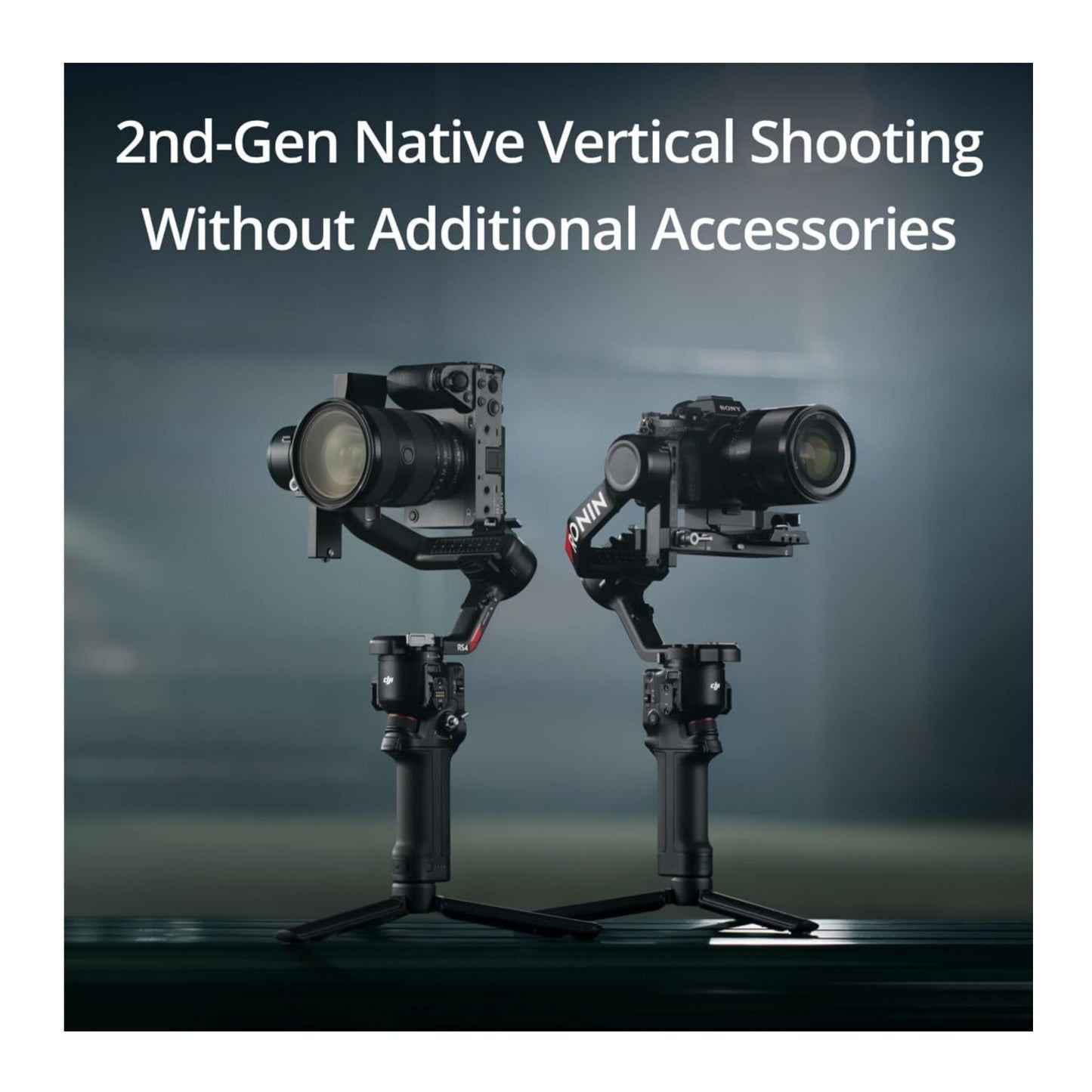 DJI RS 4 Gimbal Stabilizer with Joystick Mode Switch Bundle