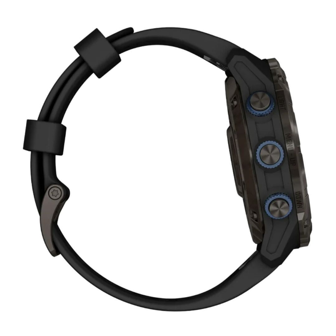 Garmin Descent Mk3i Watch Style-Dive Computer (51mm, Carbon Gray with Black Silicone Band)