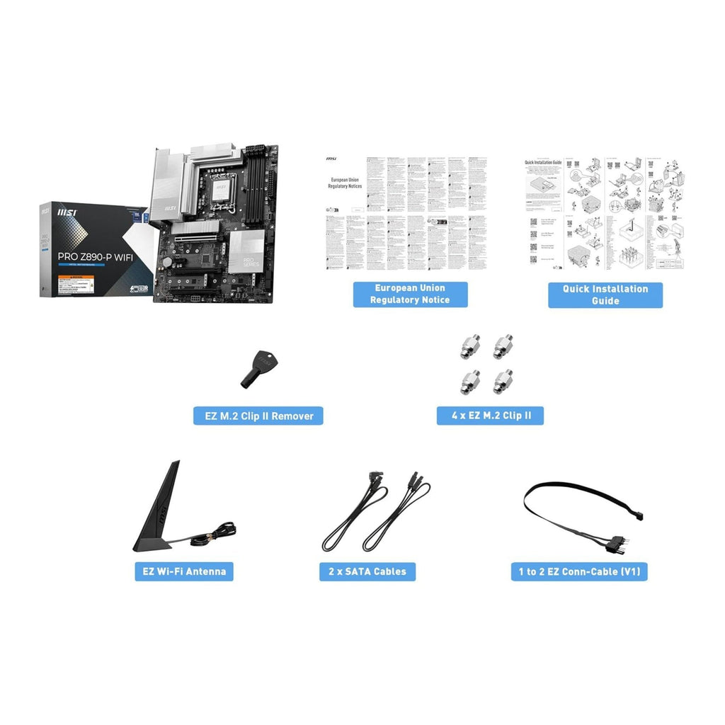 MSI PRO Z890-P WIFI ATX LGA 1851 Motherboard