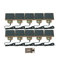 Browning Trail Cameras Universal Solar Camera Power Pack (10-Pack) with Card Reader Bundle
