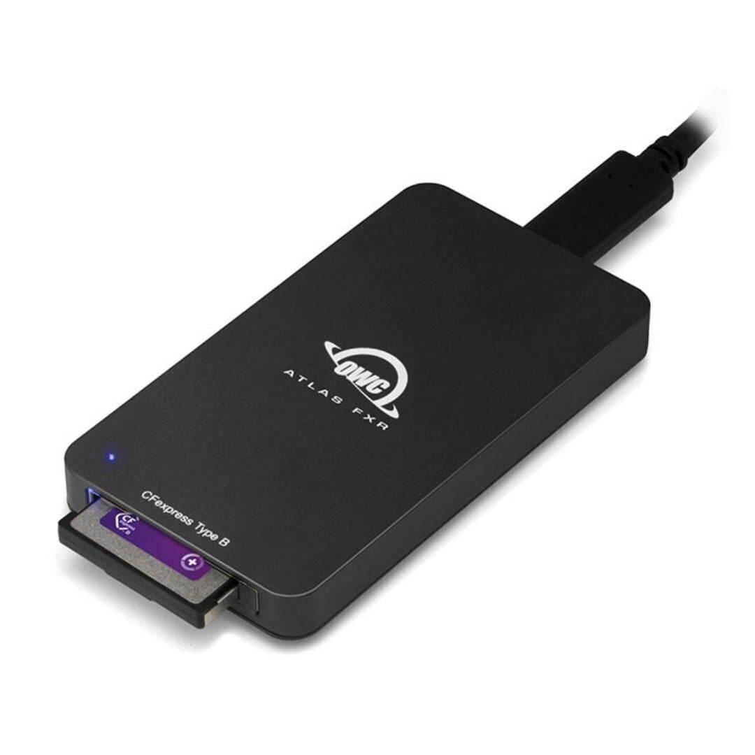 OWC 256GB Atlas Pro CFExpress 4.0 Type B Card with Thunderbolt (USB-C) with USB 3.2 CFExpress Reader