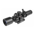 TruGlo Tru-Brite 30 Series 1-6x Illuminated Ring Dual-Color Mil-Dot Riflescope with Mount
