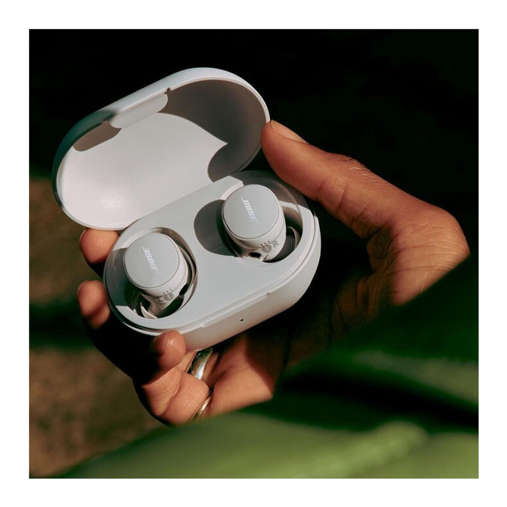 Bose QuietComfort Wireless Noise-Canceling Earbuds (White Smoke)