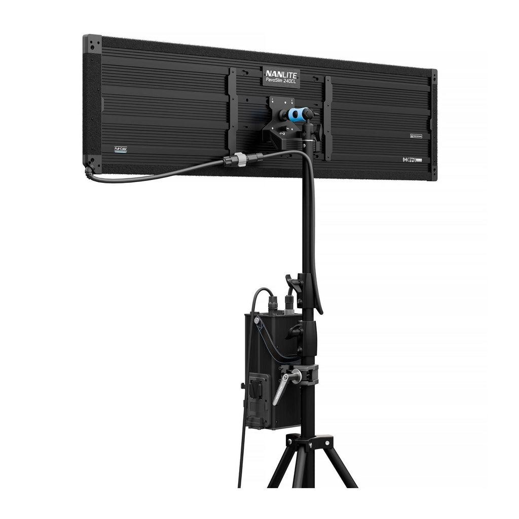 Nanlite PavoSlim 240CL RGB LED Panel with Built-In LumenRadio CRMX (Black)