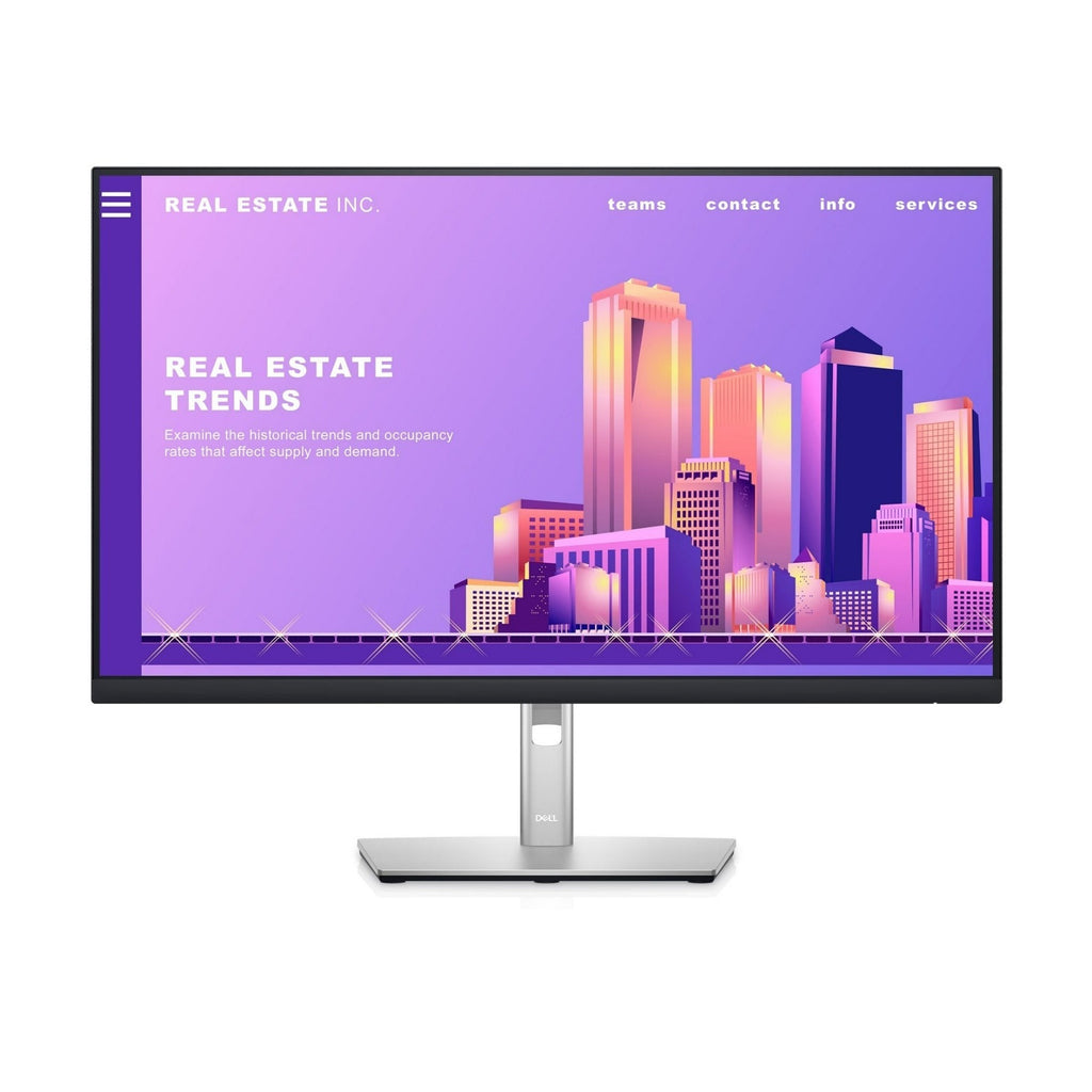 Dell P2722H Monitor, 27" Full HD, HDMI/DisplayPort (Certified Refurbished)