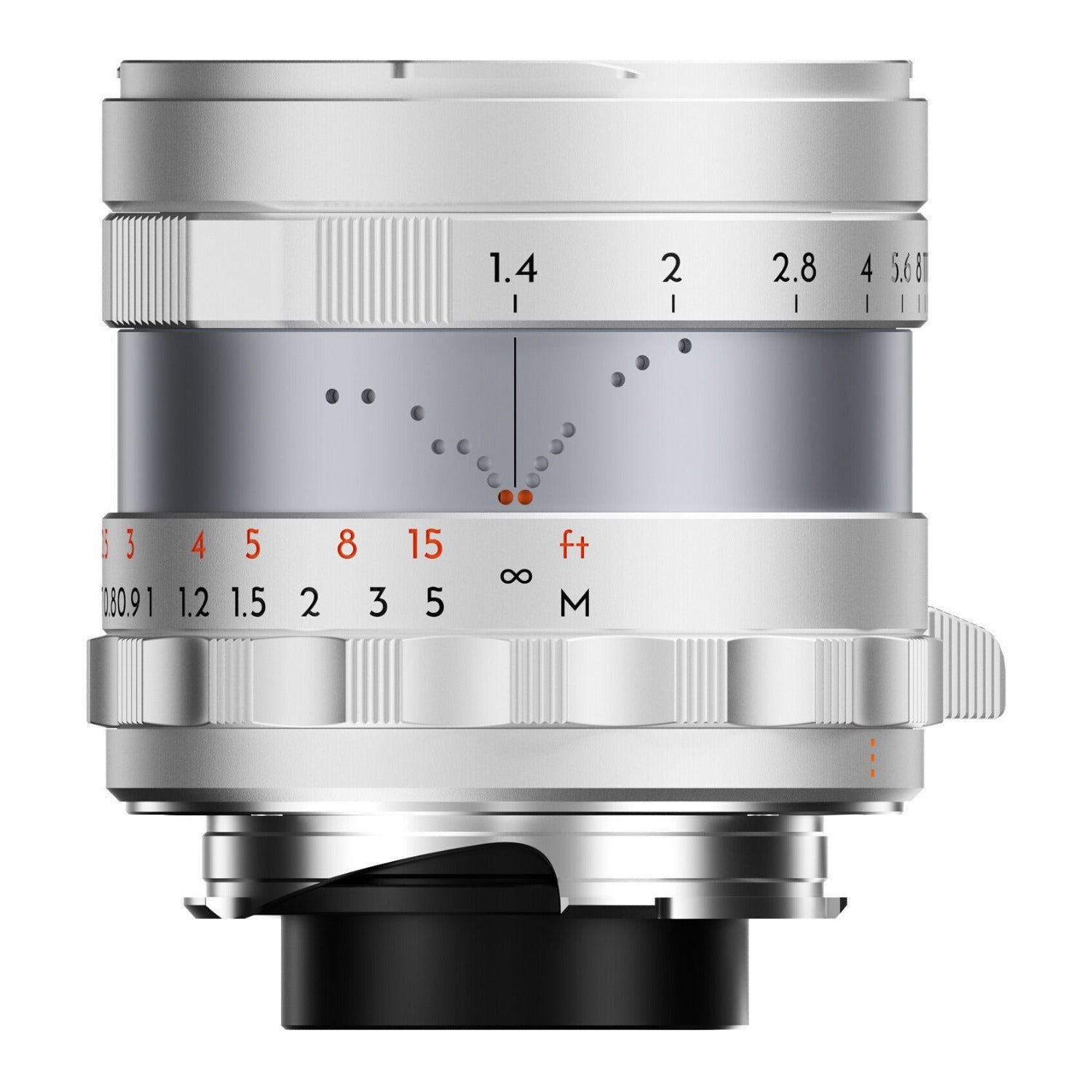 Thypoch Simera 35mm f/1.4 ASPH Type II Lens (Leica M, Silver)