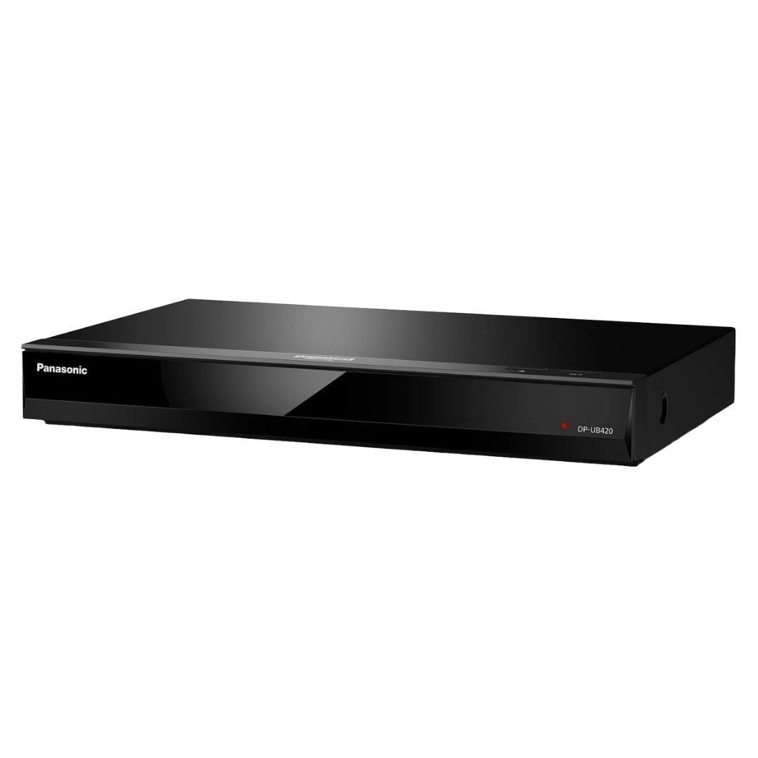 Panasonic DP-UB420-K 4K Ultra HD Blu-ray Player, HDR10+, Hi-Res Audio (Black) (Certified Refurbished)