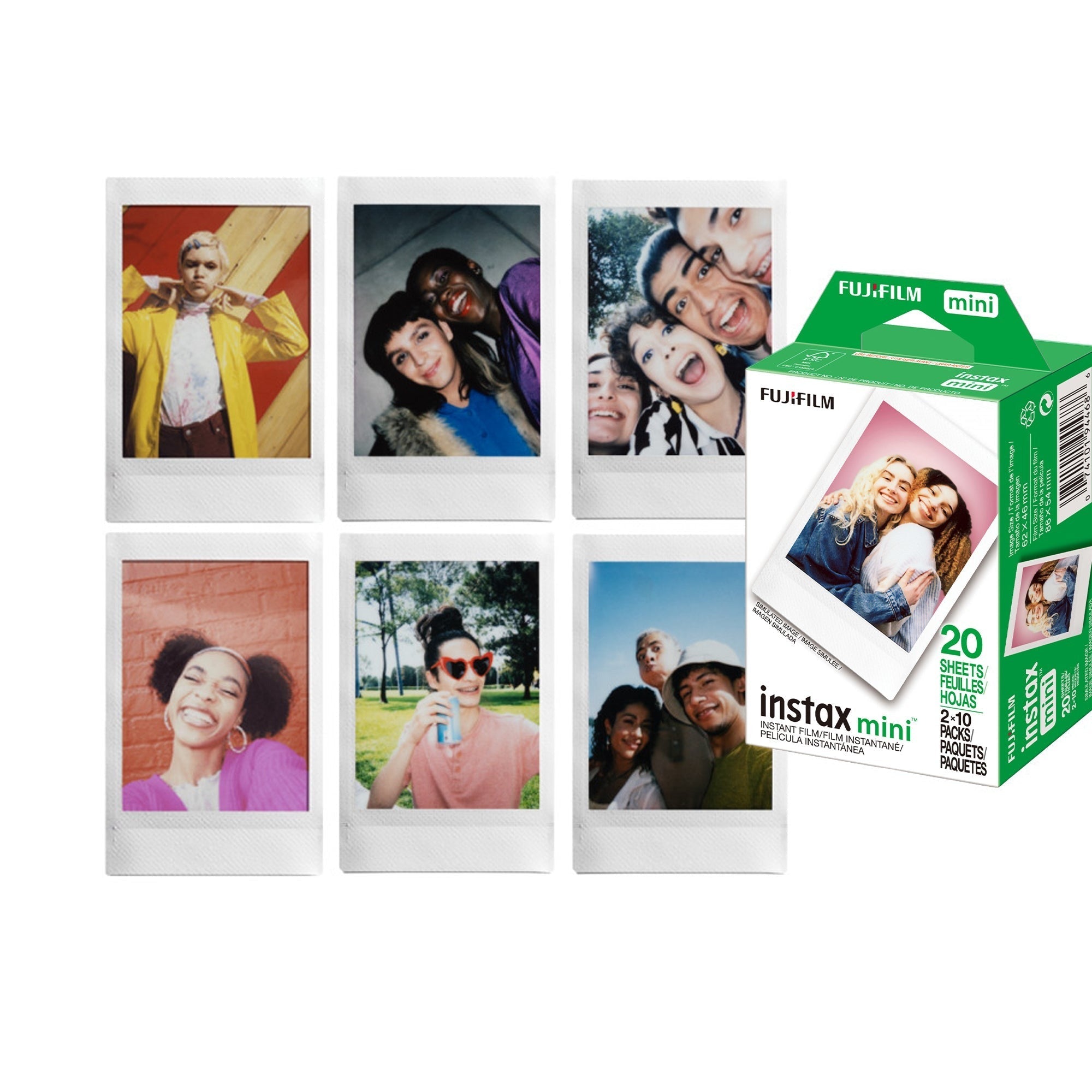Fujifilm Instax Mini Link+ Smartphone Printer and Film Pack (20 Exposures)