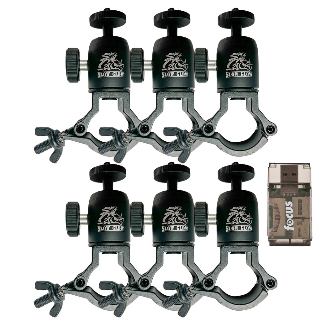 Slow Glow Maverick T-Post Trail Camera Mount with Adjustable Ball Head Bundle